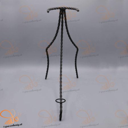 Schmiedeeiserner Trinkhorn-Ständer für 400–600 ml
