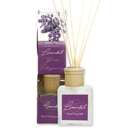 Raumduft mit Stäbchen Lavendel