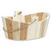 holzkorb oval groß