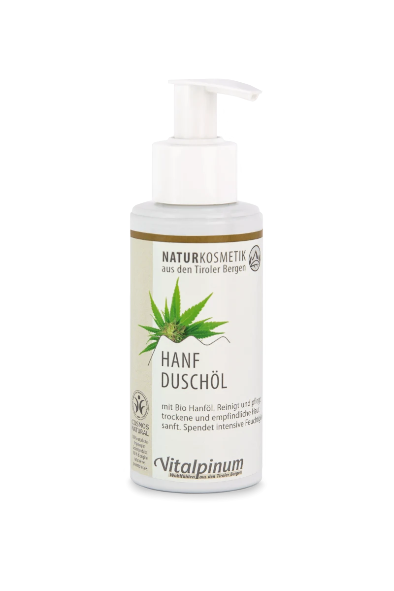 Hanf Duschöl | 140 ml Naturkosmetik Hanf Duschöl 140 ml Vegan