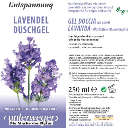 Lavendel Duschgel 250 ml